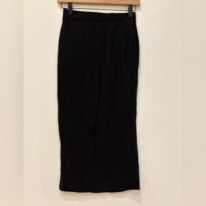 Good American lace layered bodycon stretch fitted versatile witchy Maxi Skirt